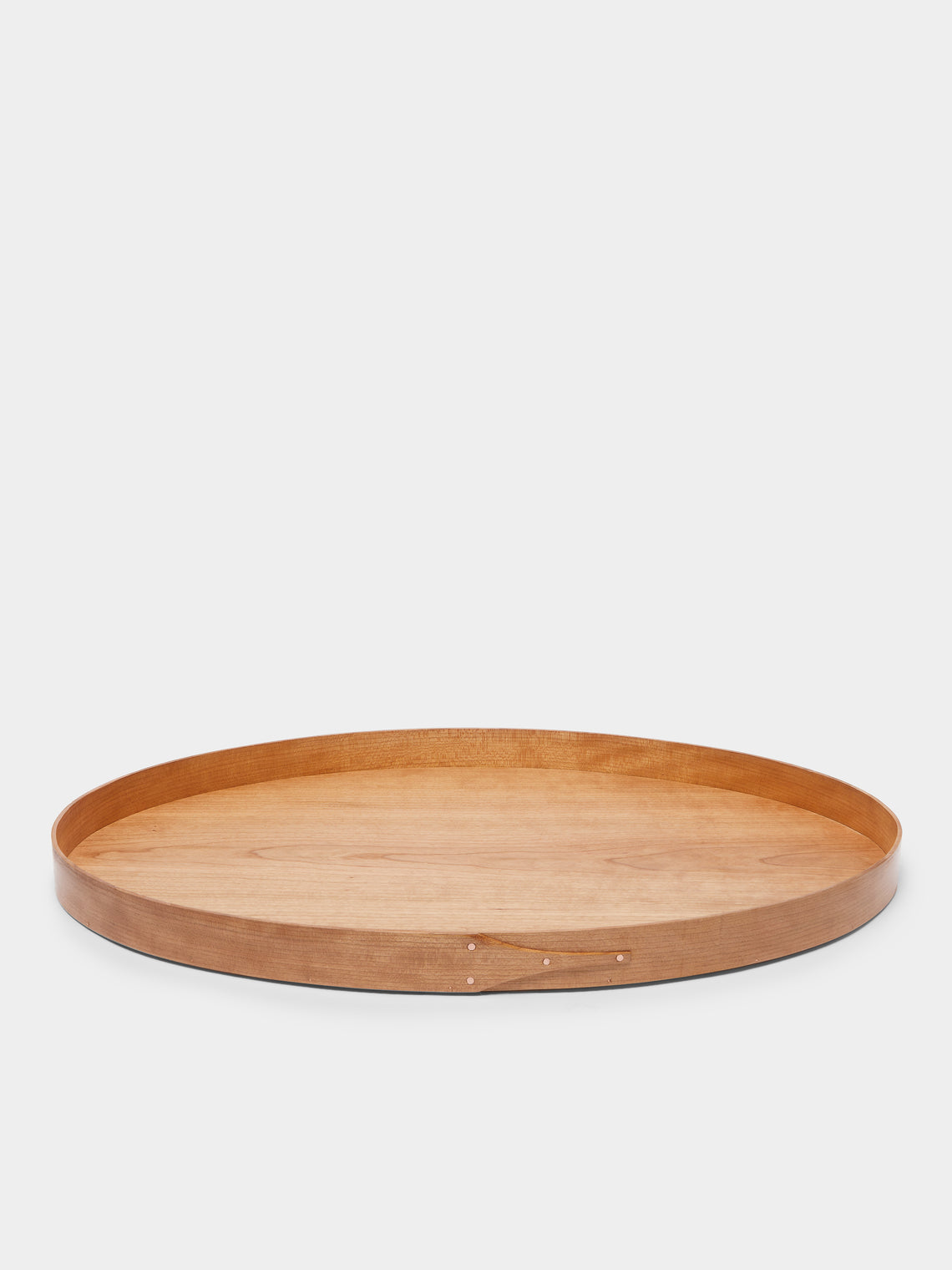 Rikke Falkow - Cherry Wood Oval Serving Tray -  - ABASK