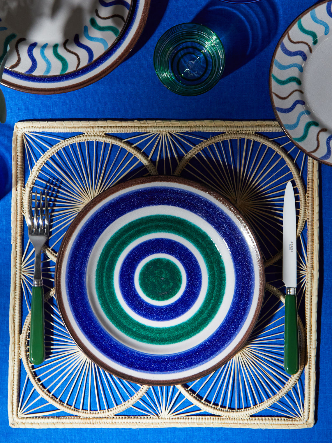 Ceramica Pinto - Vietri Hand-Painted Ceramic Side Plates (Set of 4) -  - ABASK