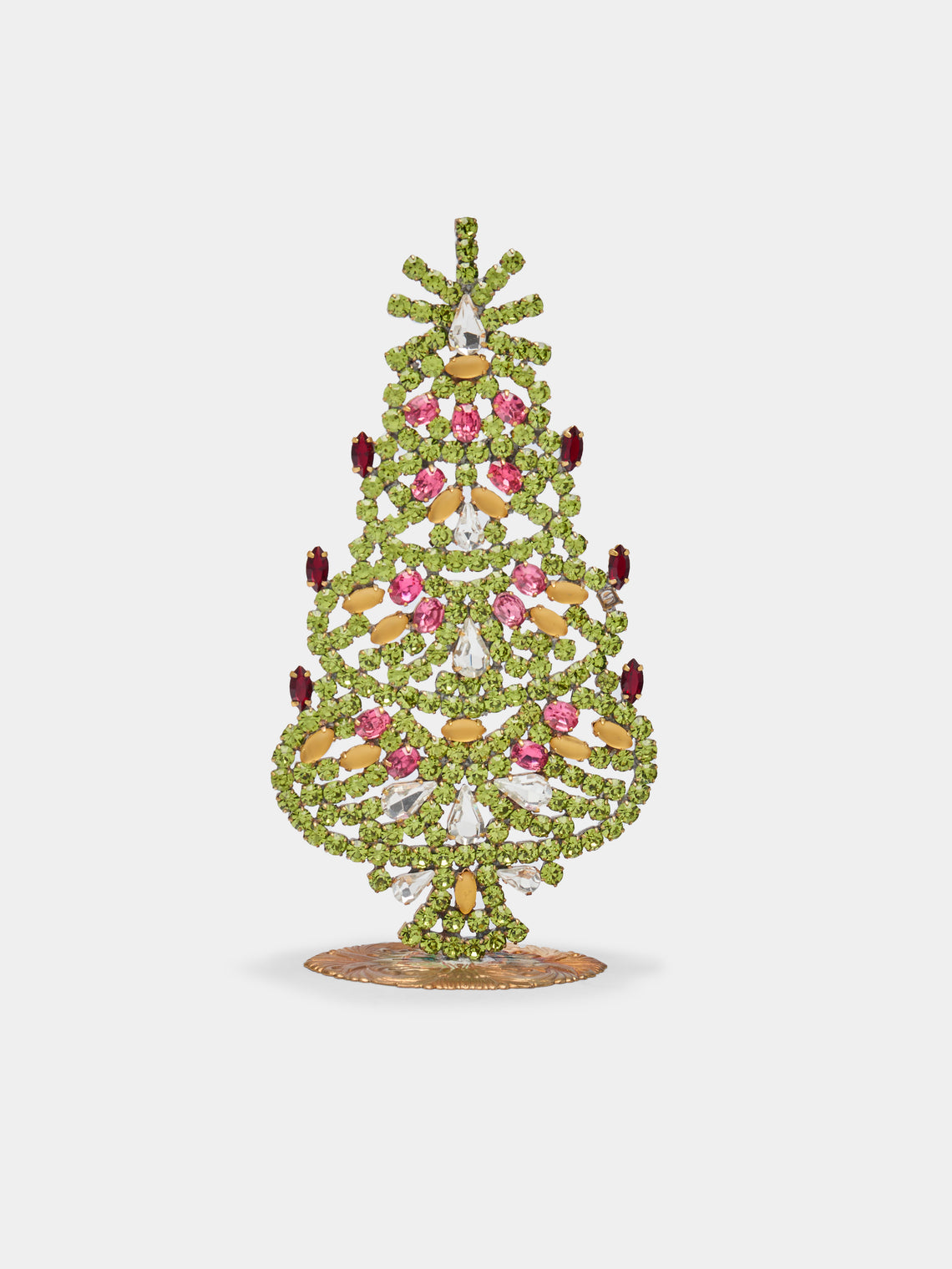 Antique and Vintage - 1930s Czech Jewelled Small Christmas Tree -  - ABASK - 