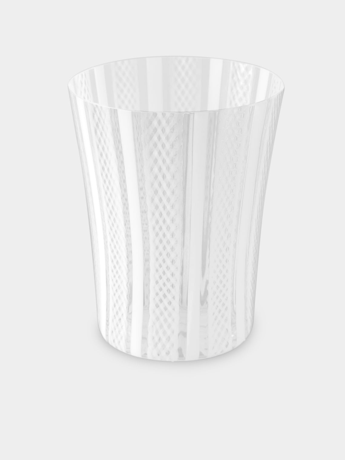 NasonMoretti - Canova Hand-Blown Murano Glass Tumbler - White - ABASK - 