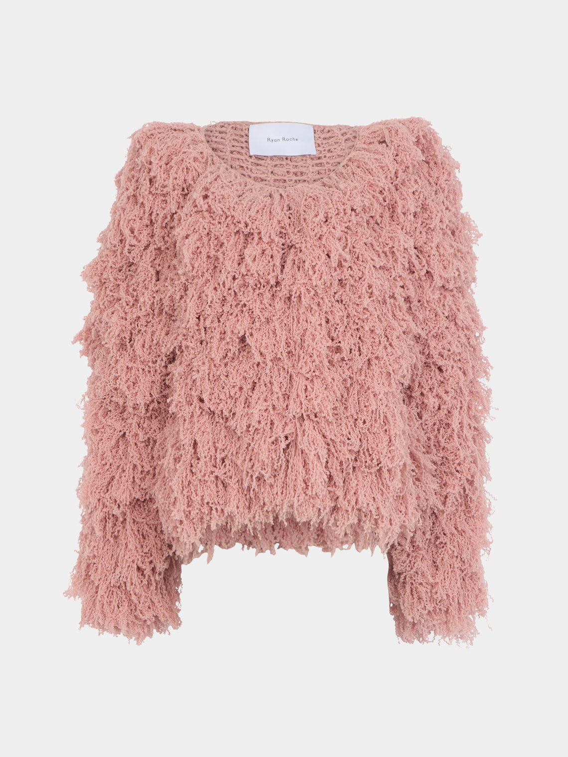 Ryan Roche - Furry Cashmere Cardigan -  - ABASK - 