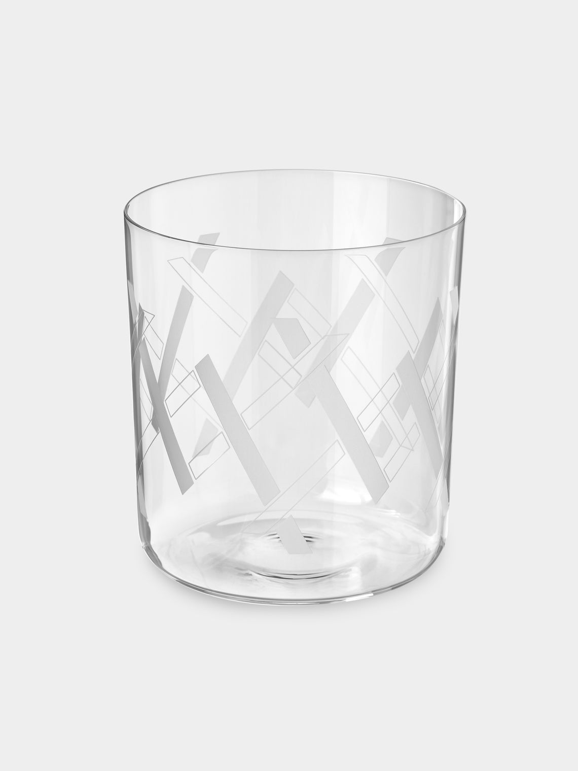 Lobmeyr - Neo Series VI Hand-Engraved Crystal Double Old Fashioned Glass - Clear - ABASK - 