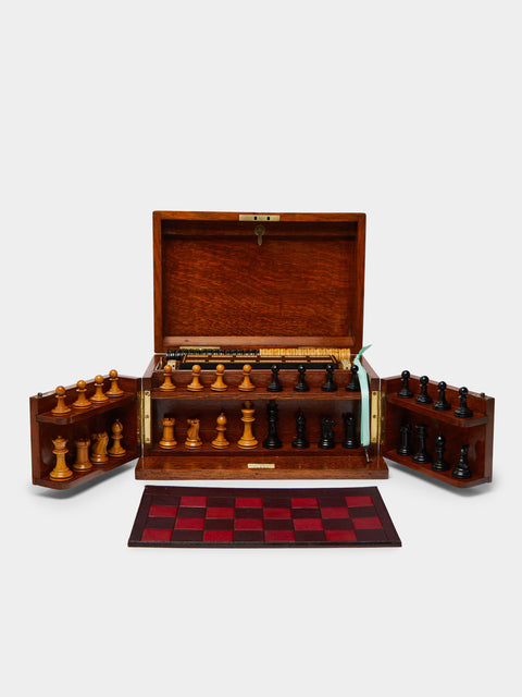 Antique and Vintage - 1880s Backgammon & Chess Compendium -  - ABASK - 