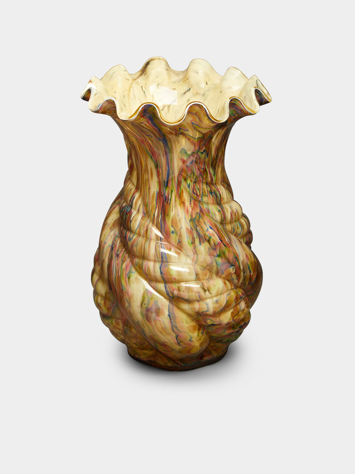 Antique and Vintage - 1950s Confetti Murano Glass Vase -  - ABASK - 
