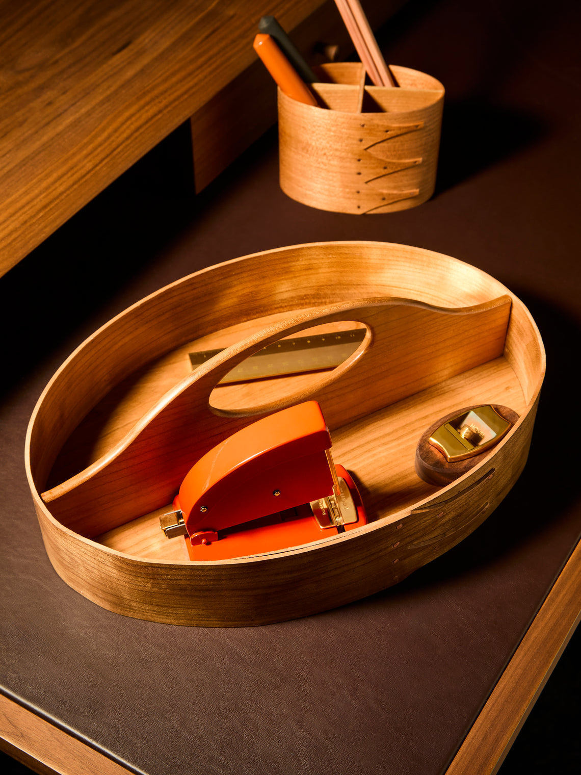 Rikke Falkow - Cherry Wood Handled Tray -  - ABASK