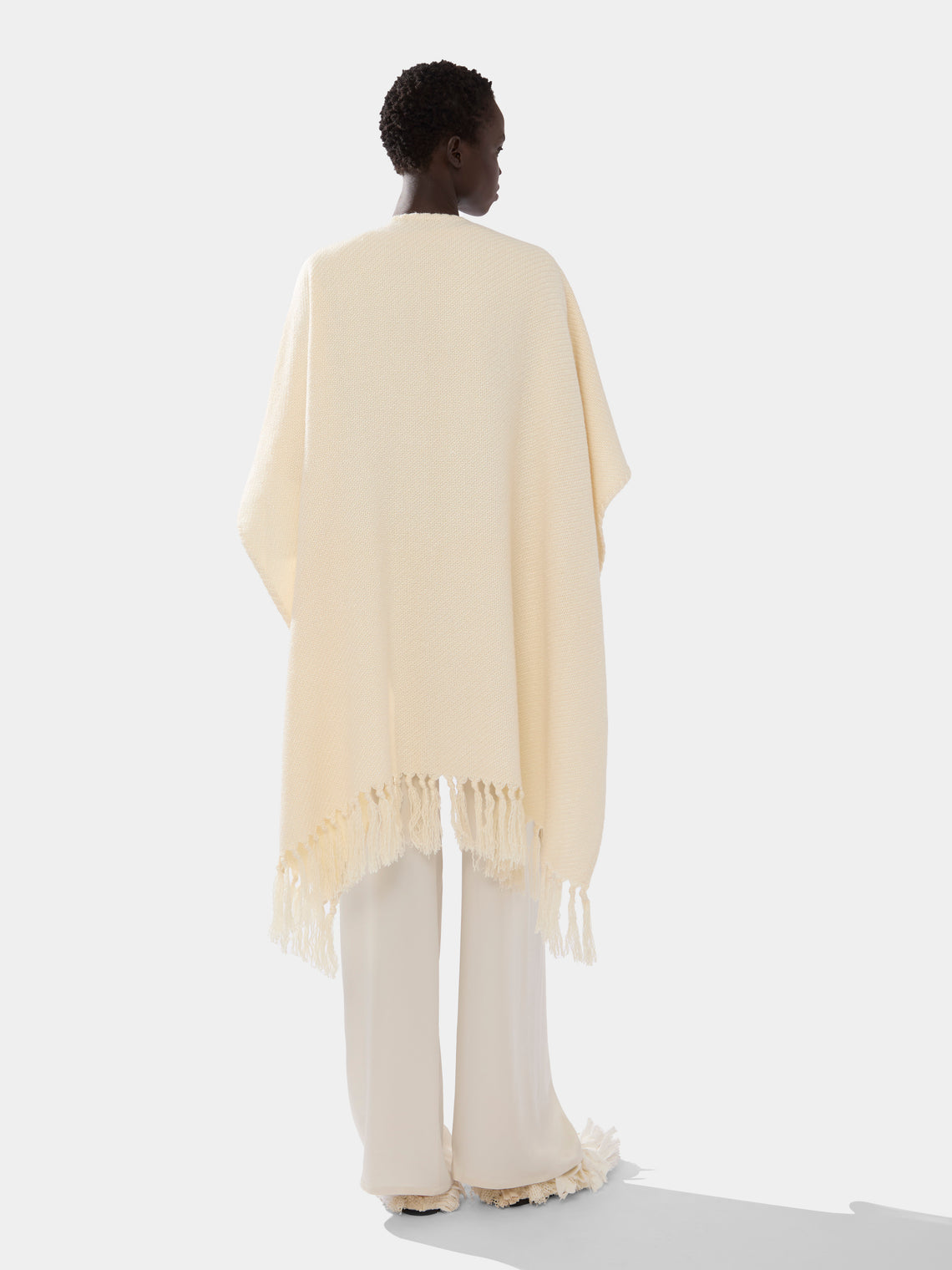 Alonpi - Double-Faced Cashmere Cape | One Size -  - ABASK