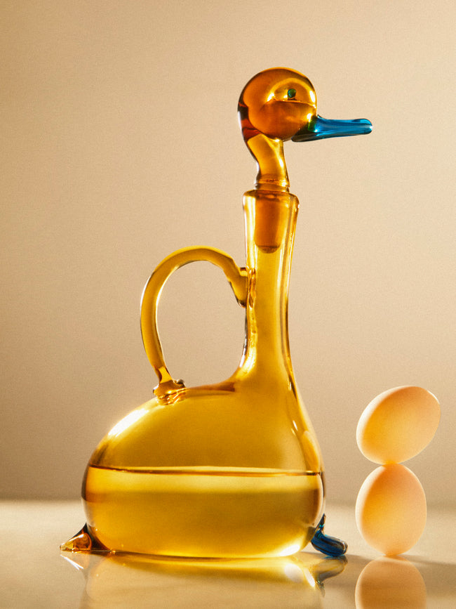 Antique and Vintage - 1950s Duck Murano Glass Decanter -  - ABASK