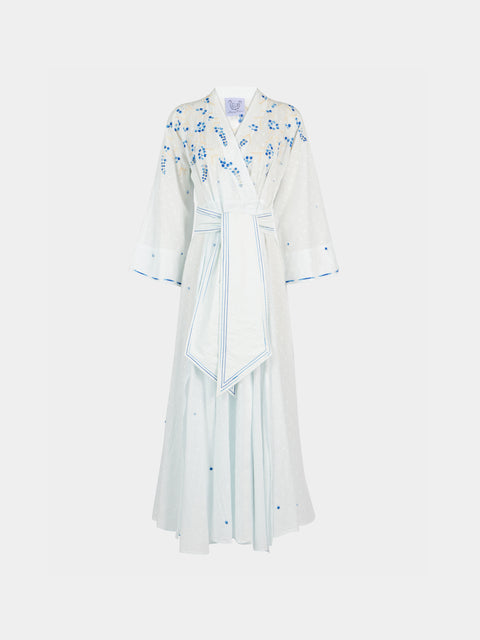 Thierry Colson - The Almudena Cotton Long Dress | Size: XS -  - ABASK - 