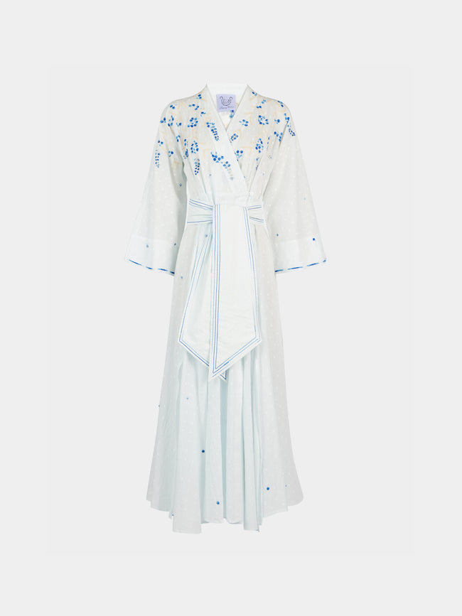 Thierry Colson - The Almudena Cotton Long Dress | Size: S -  - ABASK - 