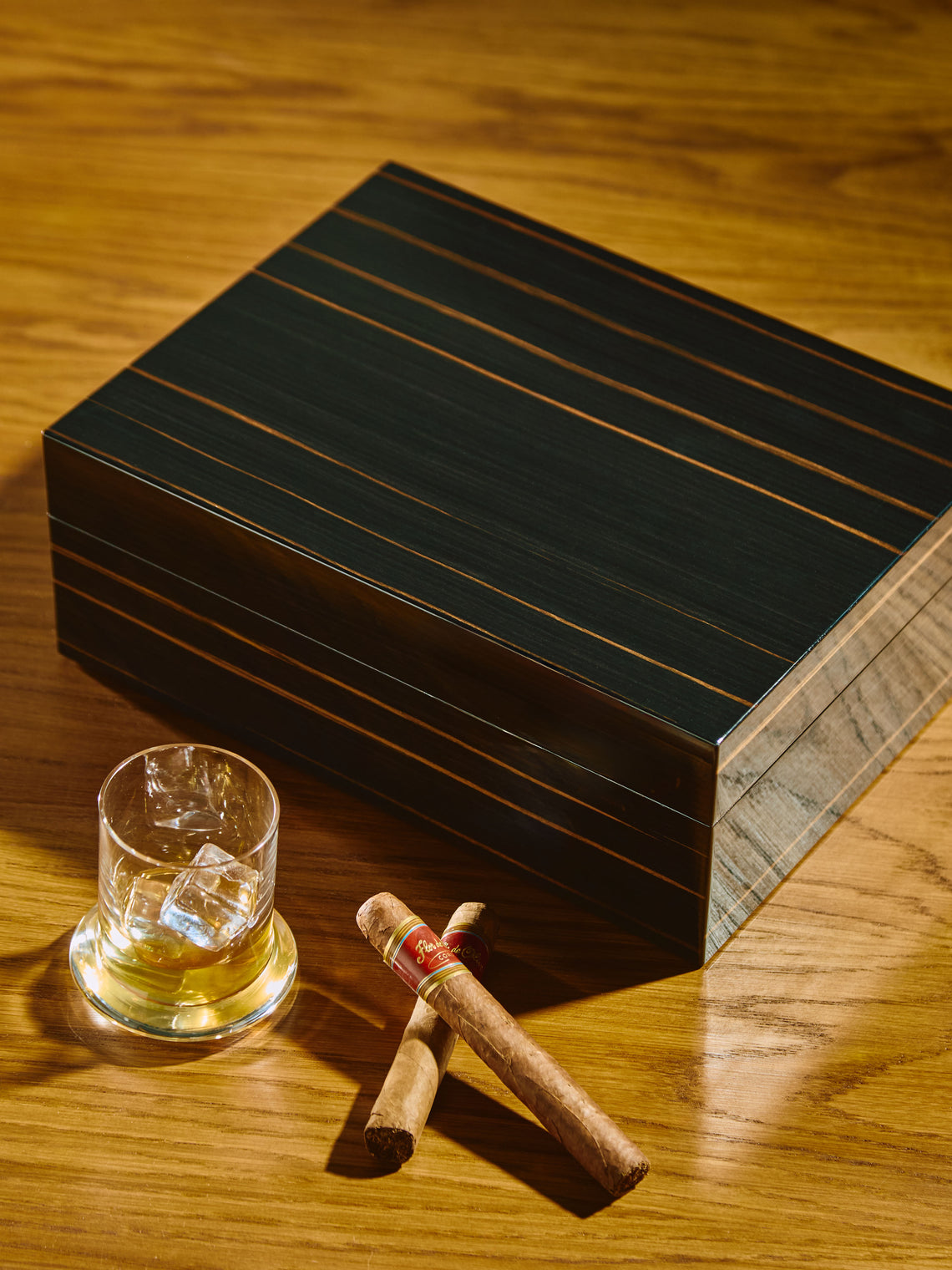 Morici - Roma Ebony Humidor Case (50 Cigars) -  - ABASK