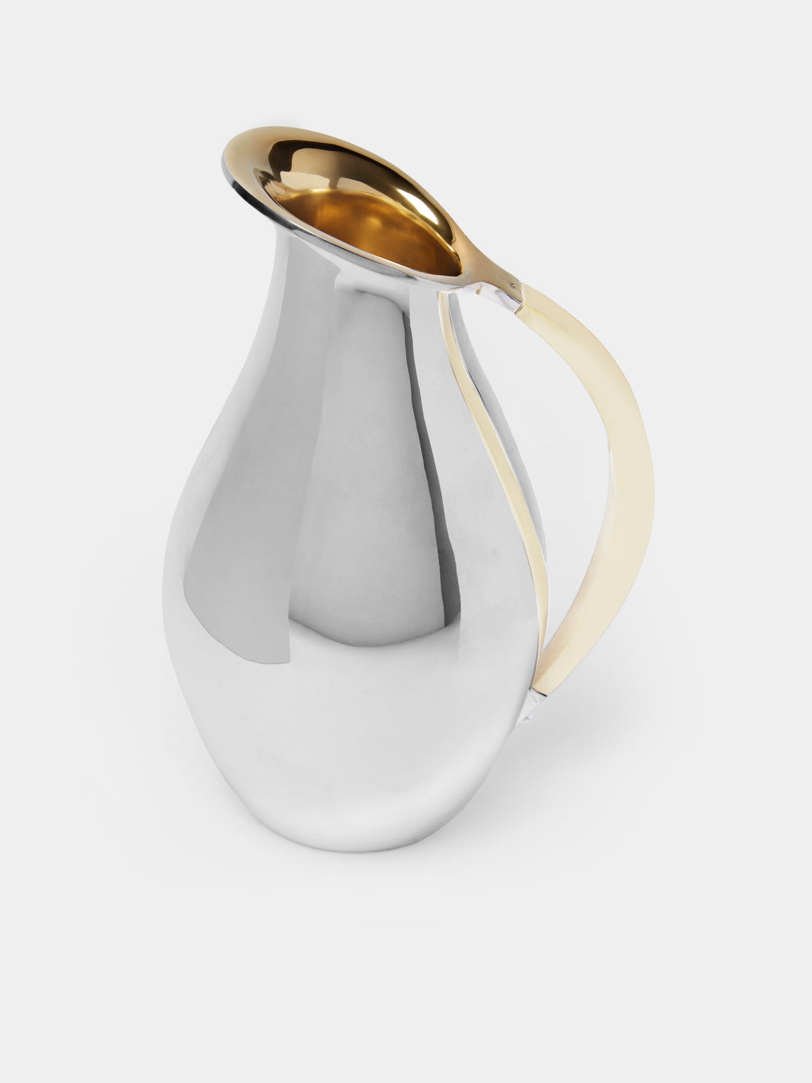 Jarosinski & Vaugoin - Sterling Silver Jug with Wood Handle -  - ABASK - 