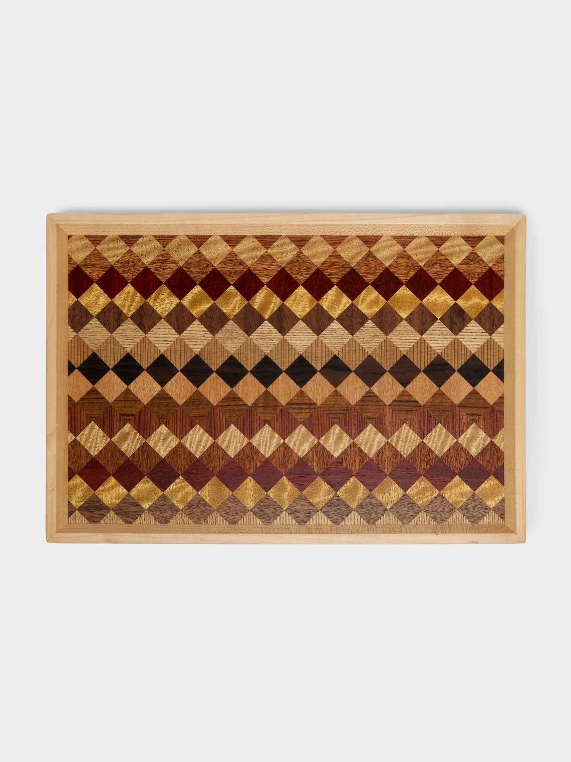 Mori Kougei - Poke Wood Rectangular Tray -  - ABASK - 