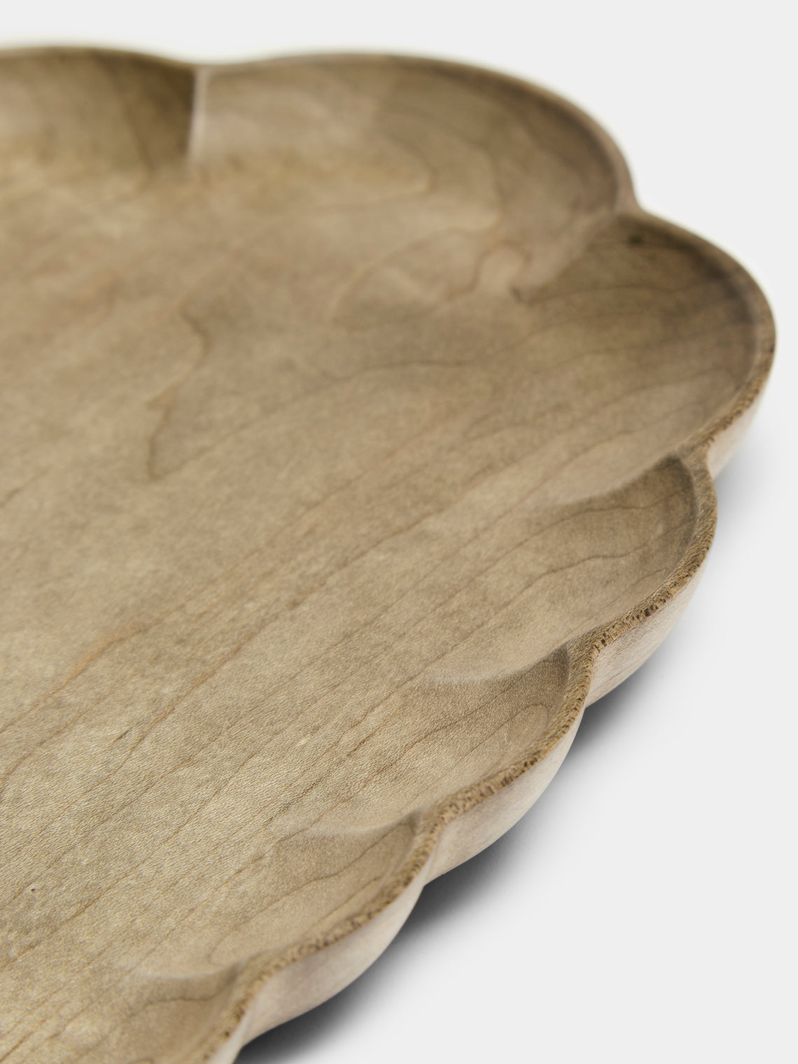 Ifuji - Rinka Hand-Carved Wood Oval Tray -  - ABASK