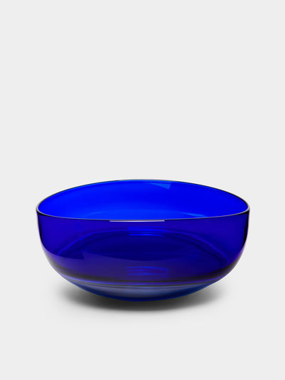 Stewart Hearn - Oval Encalmo Hand-Blown Glass Small Bowl -  - ABASK - 