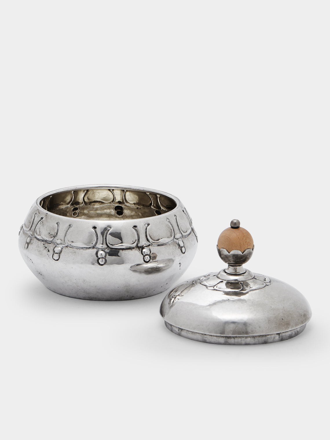 Antique and Vintage - 1910s Christian Frederik Heise Modernist Sterling Silver Bowl -  - ABASK
