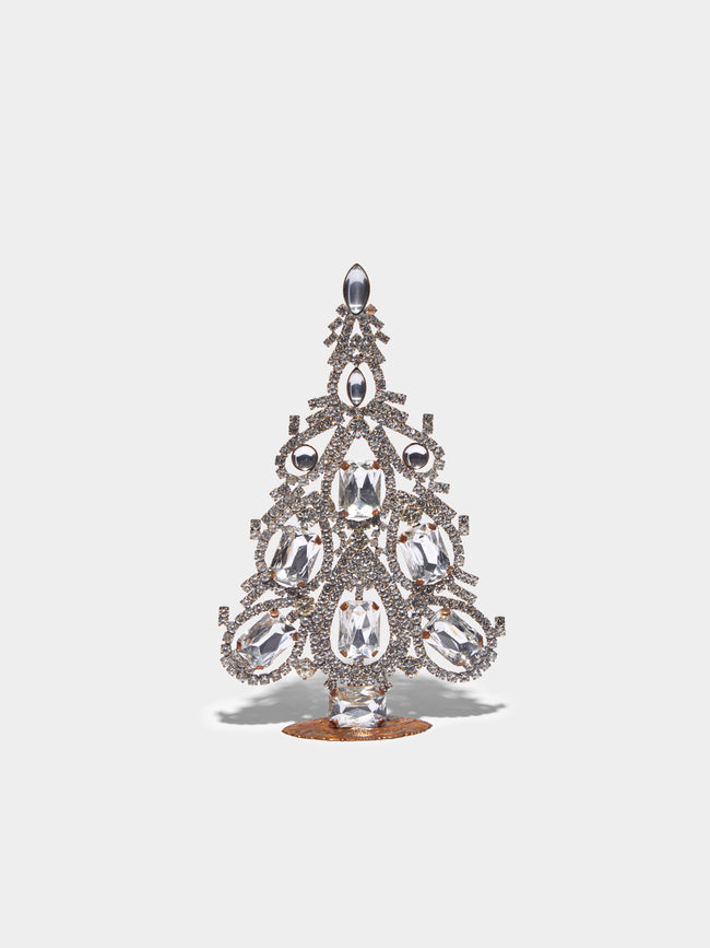 Antique and Vintage - 1930s Czech Jewelled Small Christmas Tree -  - ABASK - 