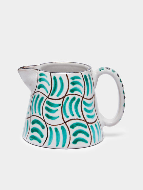 Ceramica Pinto - Vietri Hand-Painted Ceramic Pitcher -  - ABASK - 