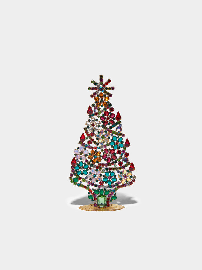 Antique and Vintage - 1930s Czech Jewelled Small Christmas Tree -  - ABASK - 