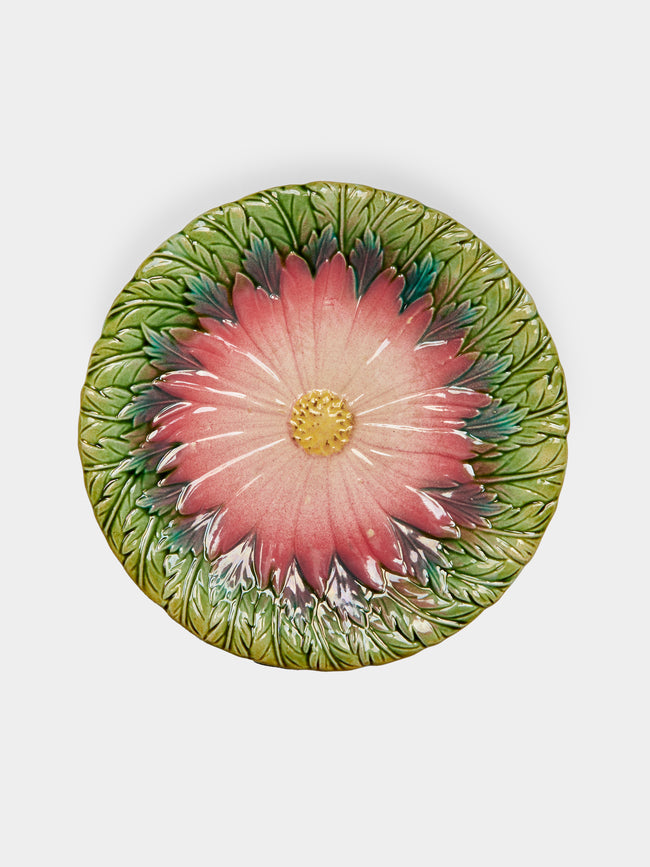 Antique and Vintage - 1950s Flower Ceramic Side Plates (Set of 10) -  - ABASK - 