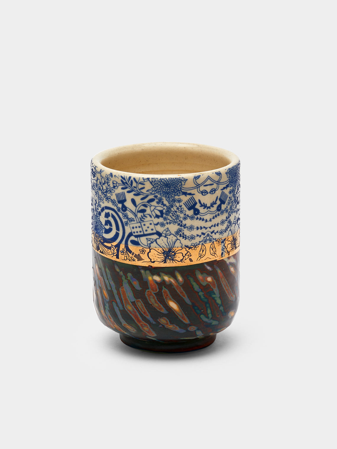 The Village Potter x Roberto Lugo - Edition 82 and 98 Ceramic Cups (Set of 2) -  - ABASK