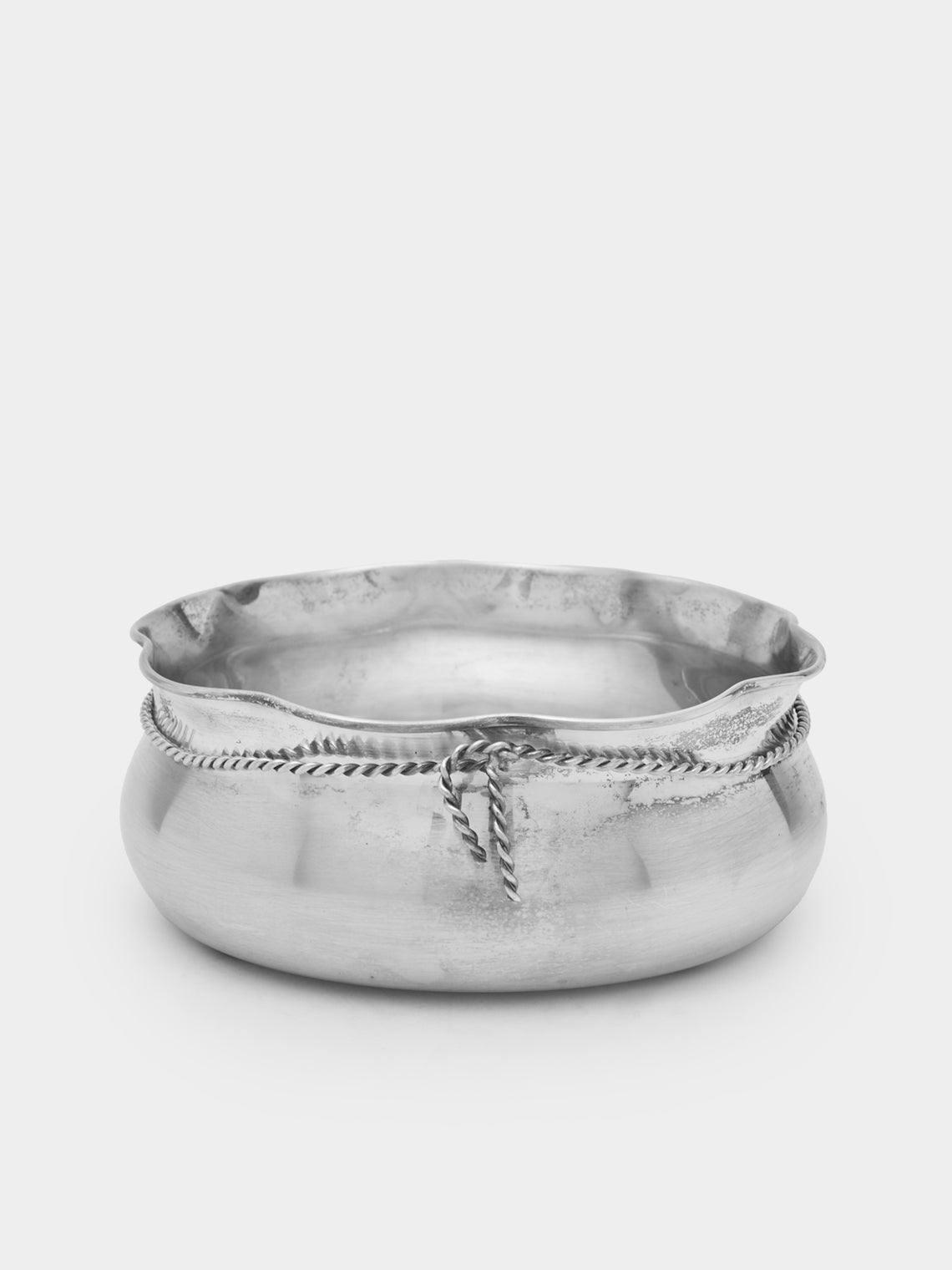 Antique and Vintage - Early-20th Century Solid Silver Bread Basket -  - ABASK - 