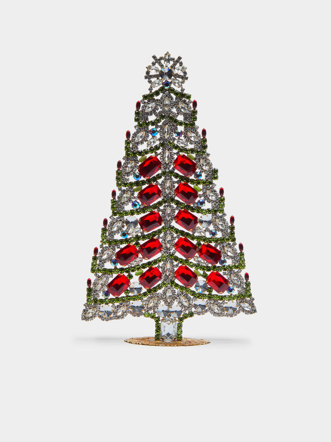 Antique and Vintage - 1930s Czech Jewelled Large Christmas Tree -  - ABASK - 