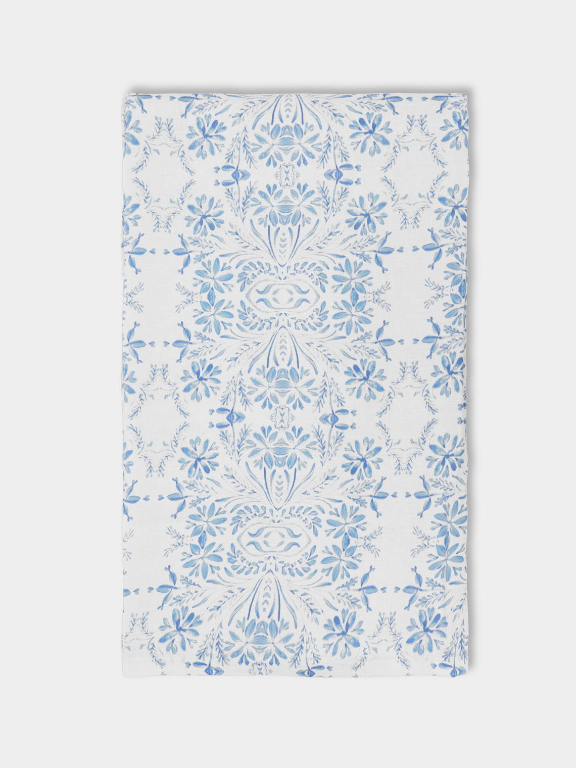 Zsuzsanna Nyul - Floral Linen Rectangular Tablecloth -  - ABASK - 