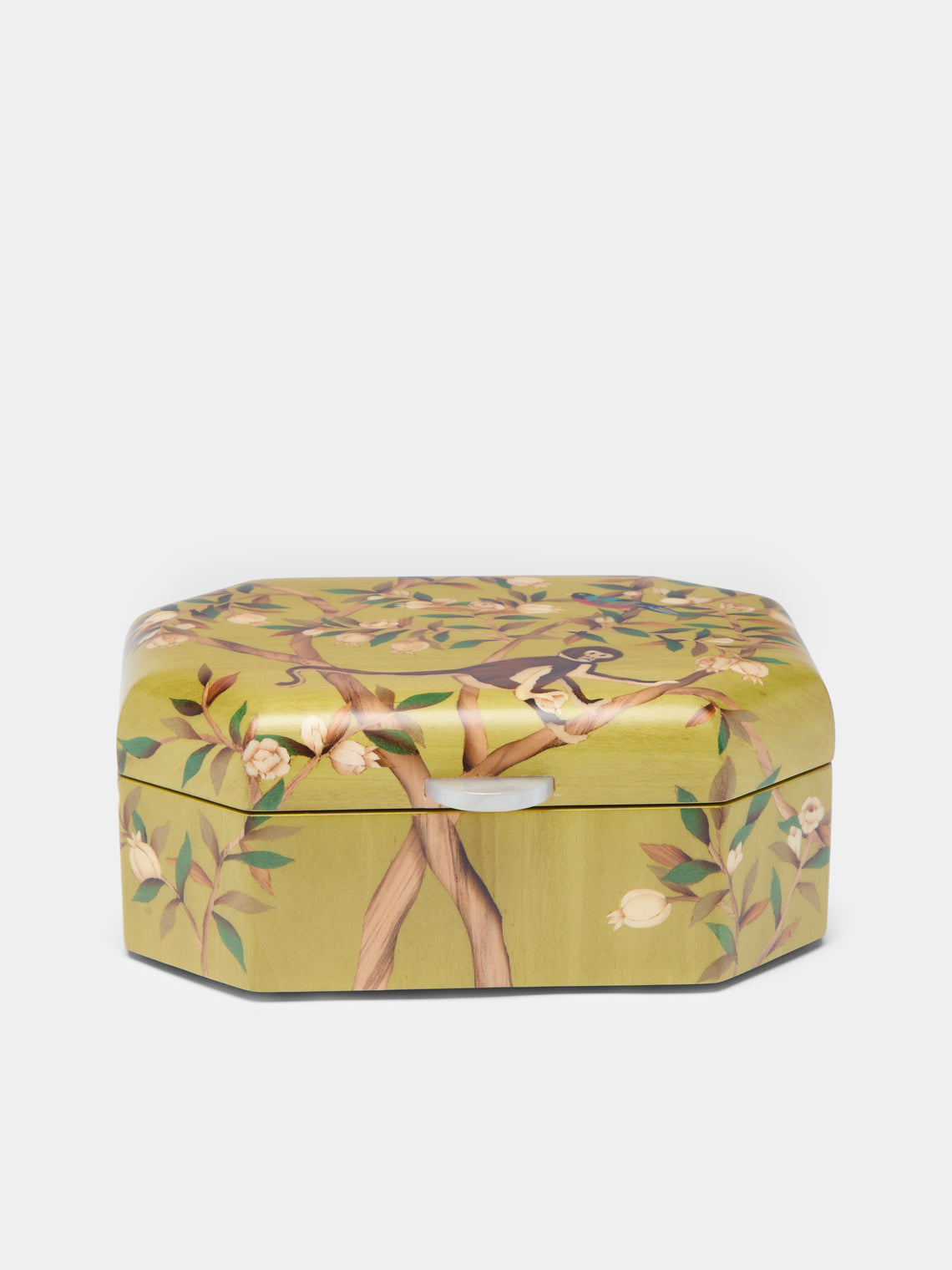 Silvia Furmanovich - Monkeys Marquetry Wood Jewellery Box -  - ABASK - 