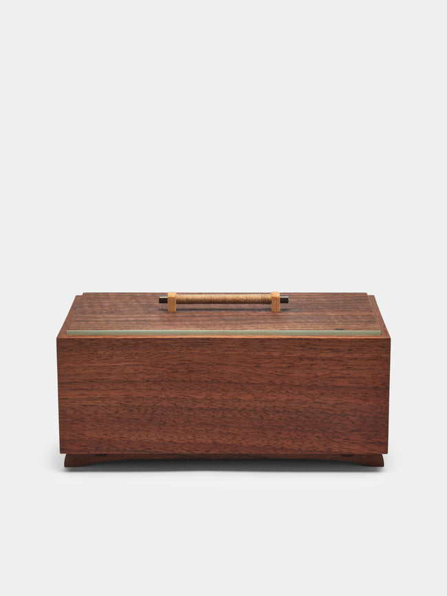 Matthew Kenney - Wood Tea Box - Brown - ABASK - 