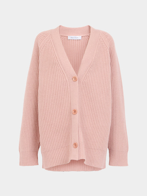 Ryan Roche - Cashmere Oversized Cardigan | Size: S -  - ABASK - 