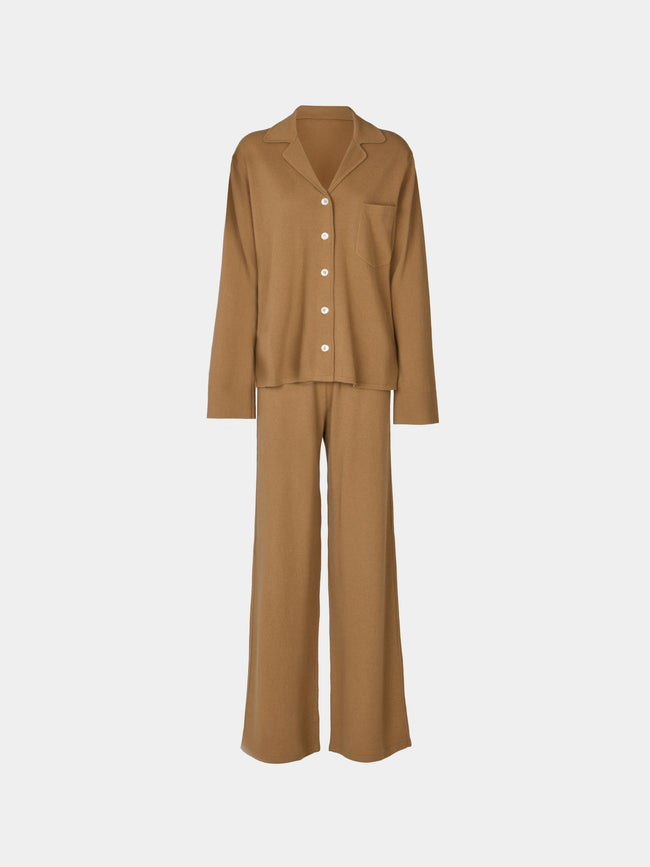 Arch4 - Dorchester Baby Goat Cashmere Pyjama Set -  - ABASK - 