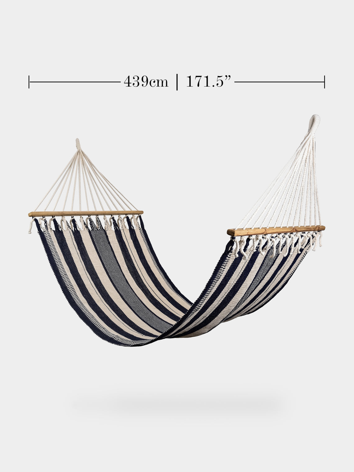 Nicaragua Artisans - Triple Weave Handwoven Cotton King Hammock -  - ABASK