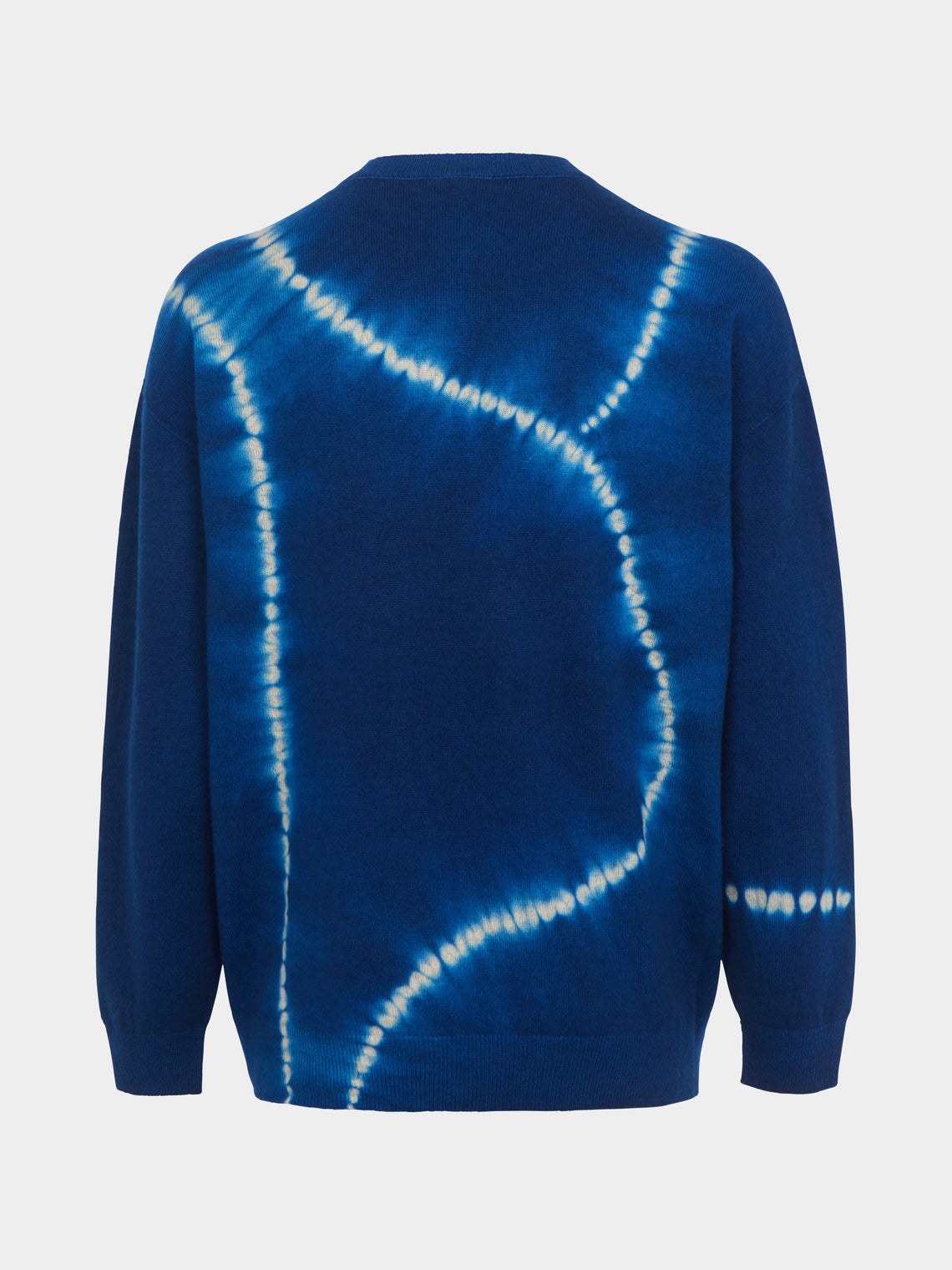 Suzusan - Shibori Cashmere Seamless Wide Crew-Neck Sweater | Size: M -  - ABASK