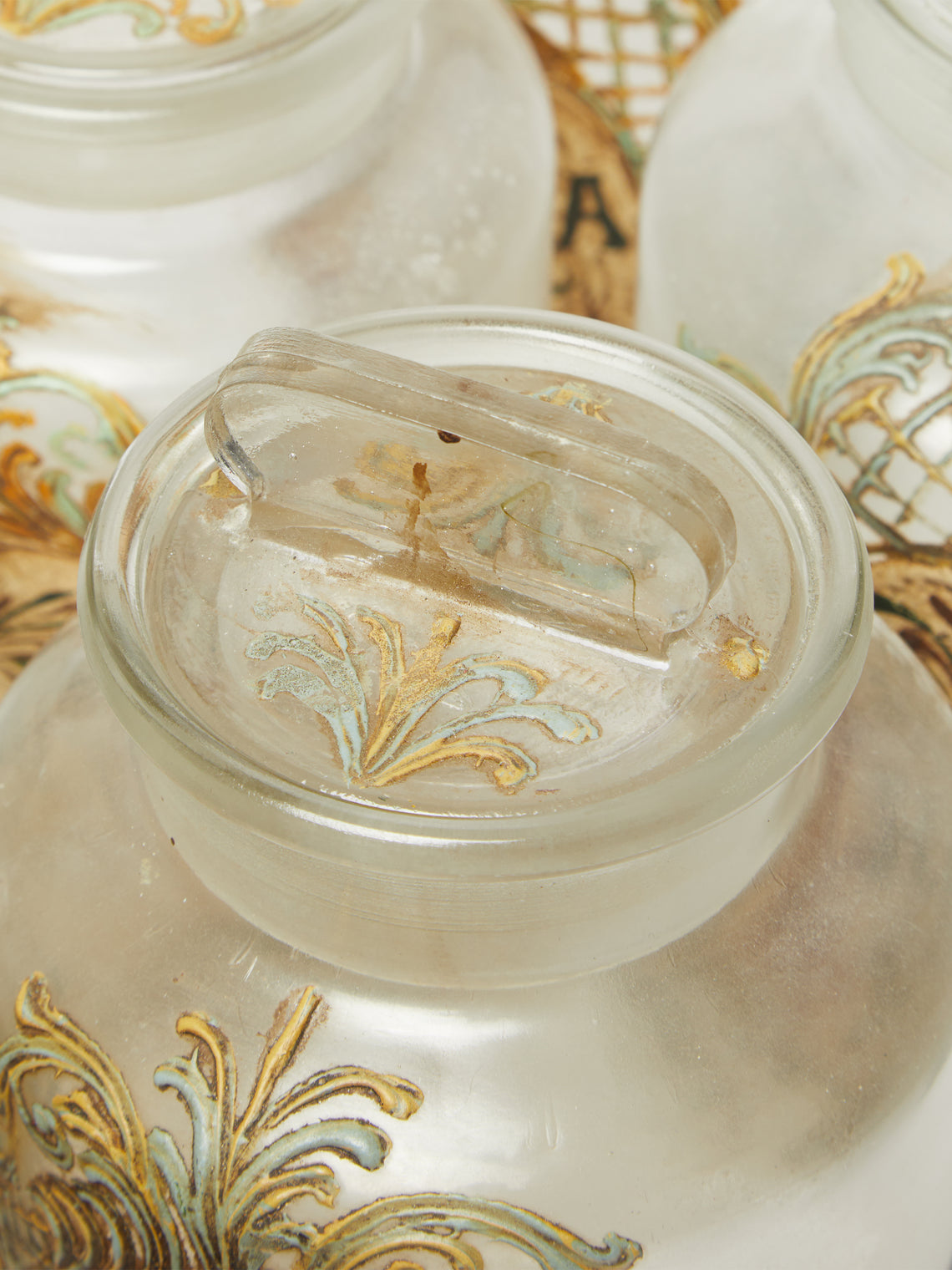 Antique and Vintage - 18th-Century Italian Glass Apothecary Jars (Set of 5) -  - ABASK