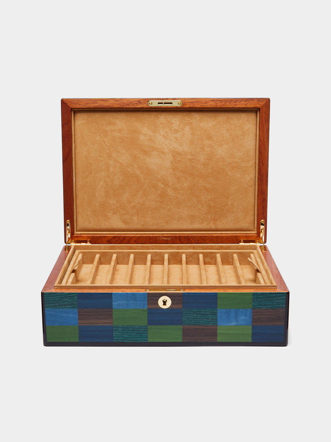 Morici - Venezia Cannaregio Wood Inlay Pen Box (20 Pens) -  - ABASK