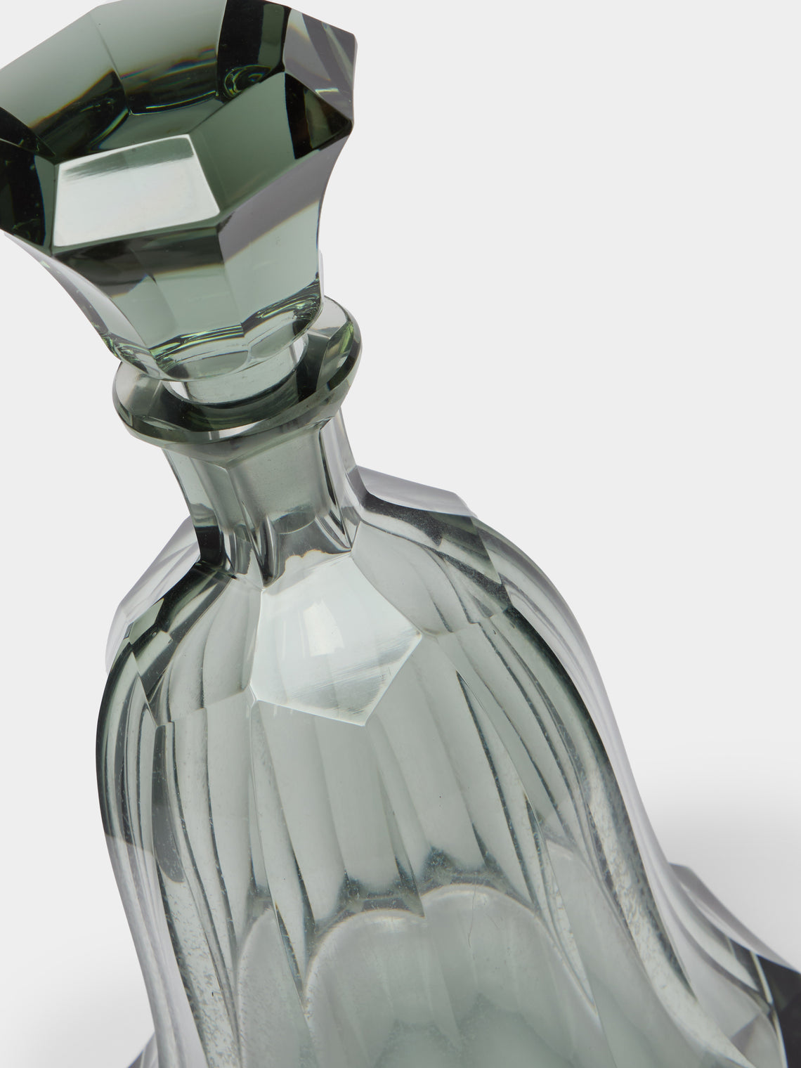 Antique and Vintage - 1930s Crystal Decanter -  - ABASK