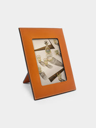 Oscar Maschera - Punti Leather Photo Frame -  - ABASK - 