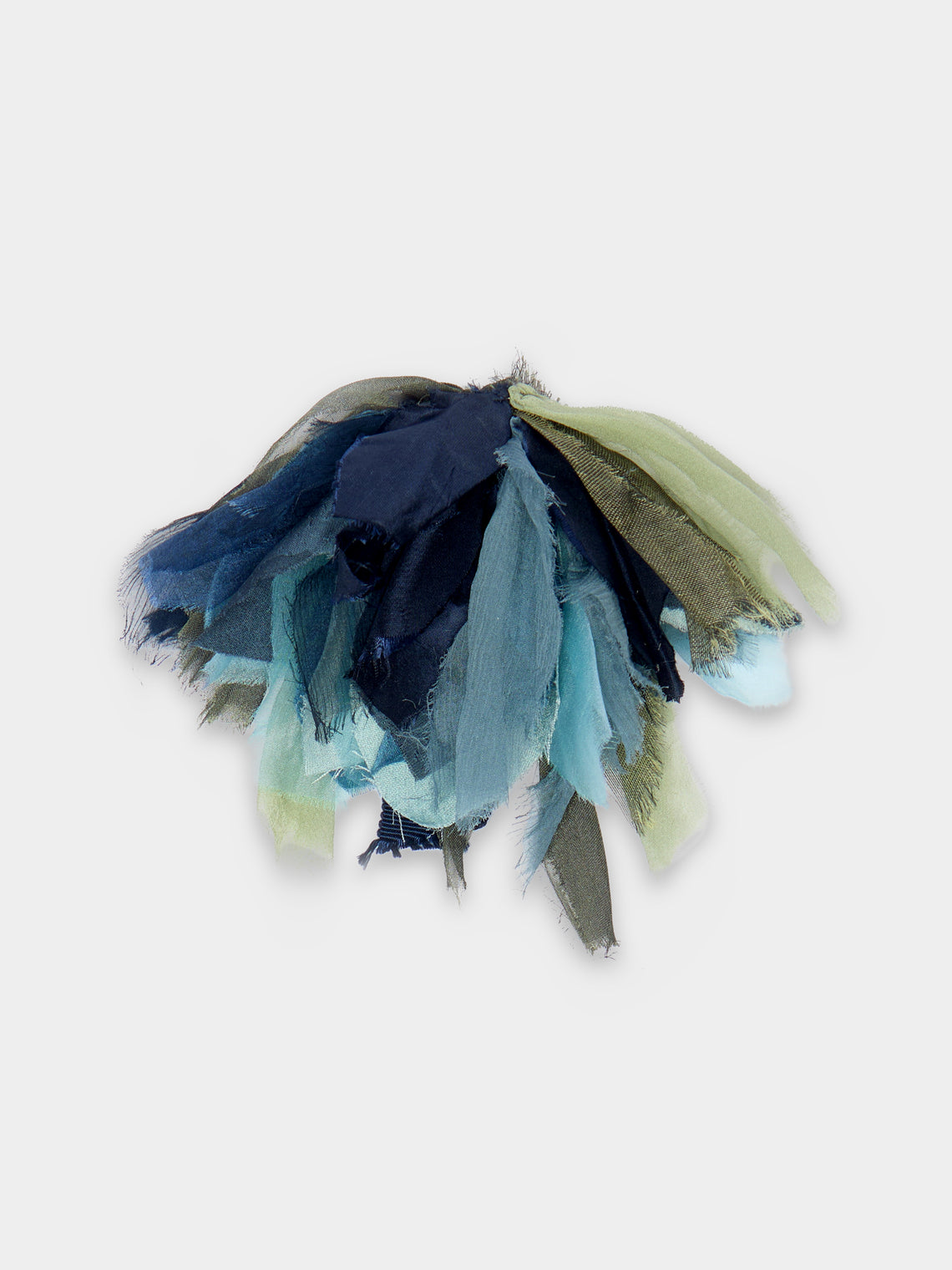 Considered Objects - Hand-Stitched Silk Falling Flower Brooch -  - ABASK - 