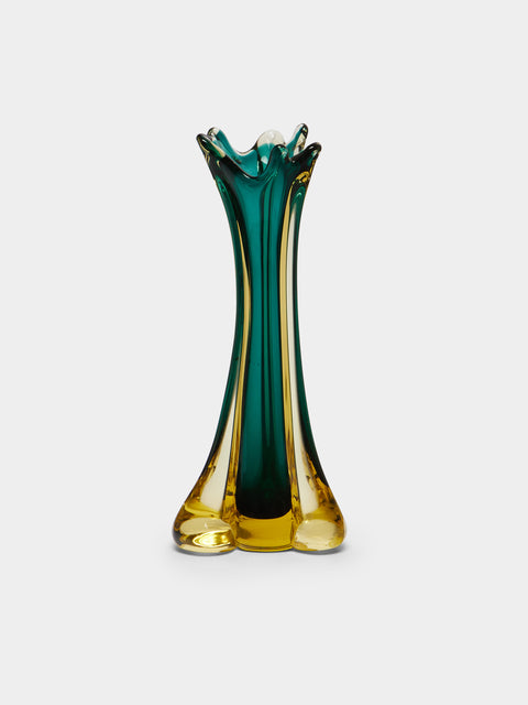 Antique and Vintage - 1960s Flavio Poli Murano Glass Vase -  - ABASK - 