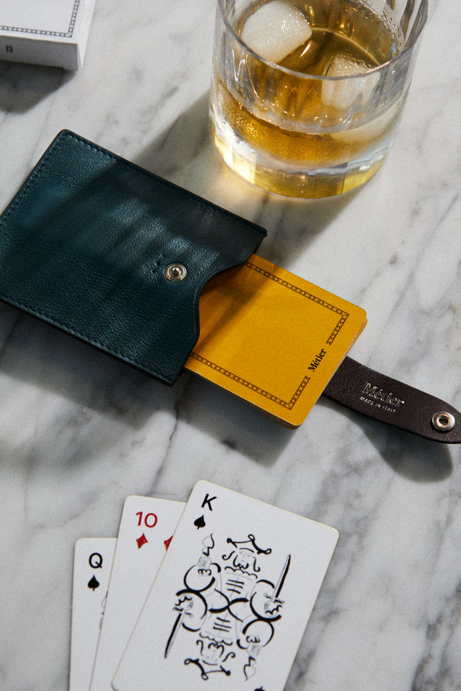 Métier - Playing Cards with Leather Case -  - ABASK