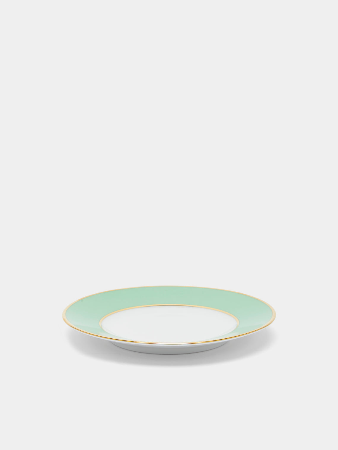 Augarten - Hand-Painted Porcelain Bread Plate - Green - ABASK