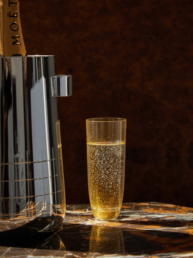 NasonMoretti - Aliseo Hand-Blown Murano Glass Champagne Flute -  - ABASK