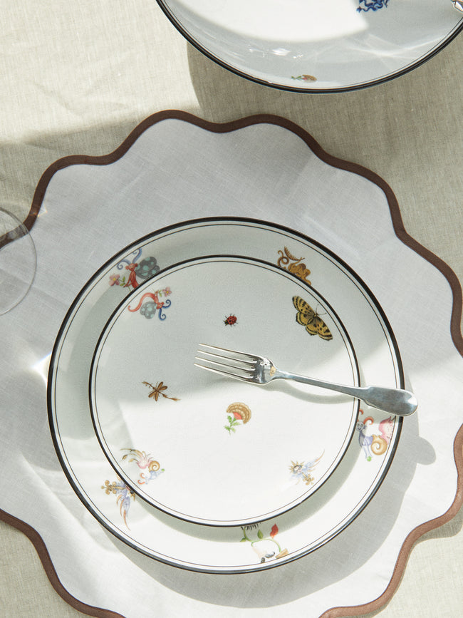 Ginori 1735 - Arcadia Porcelain Dessert Plates (Set of 2) -  - ABASK