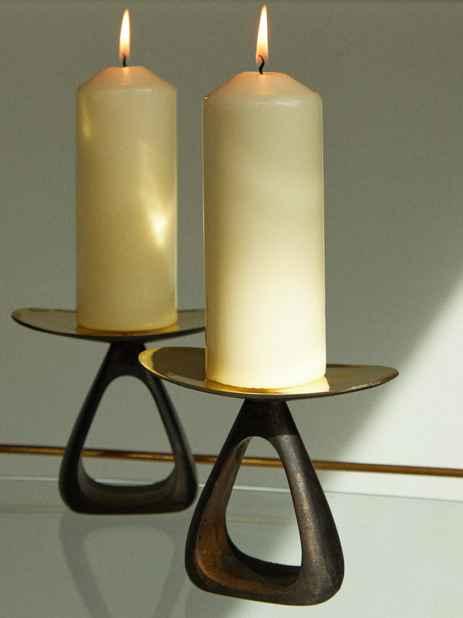 Carl Auböck - Brass Candle Holders (Set of 2) -  - ABASK