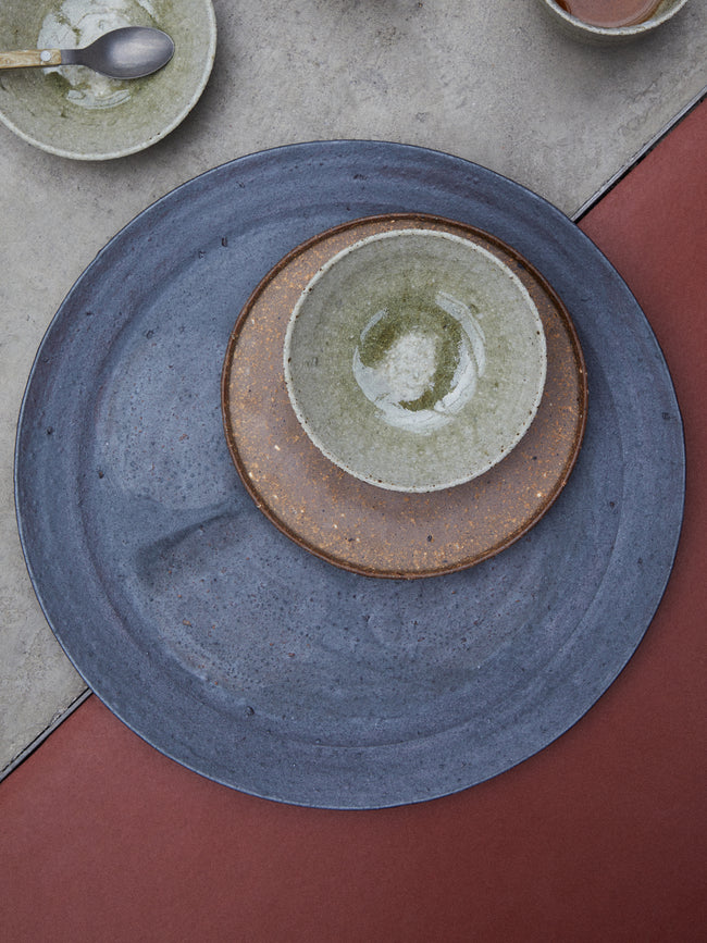 Ingot Objects - Ash-Glazed Ceramic Serving Platter -  - ABASK