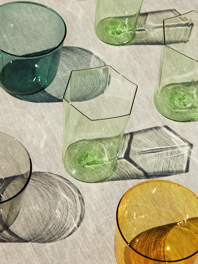 Yali Glass - Venexia Hand-Blown Murano Glass Medium Highball -  - ABASK