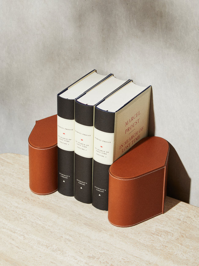 Connolly - Heart Leather Bookends -  - ABASK