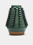 Perla Valtierra - Lola Hand-Glazed Ceramic Large Vase - Green - ABASK - 