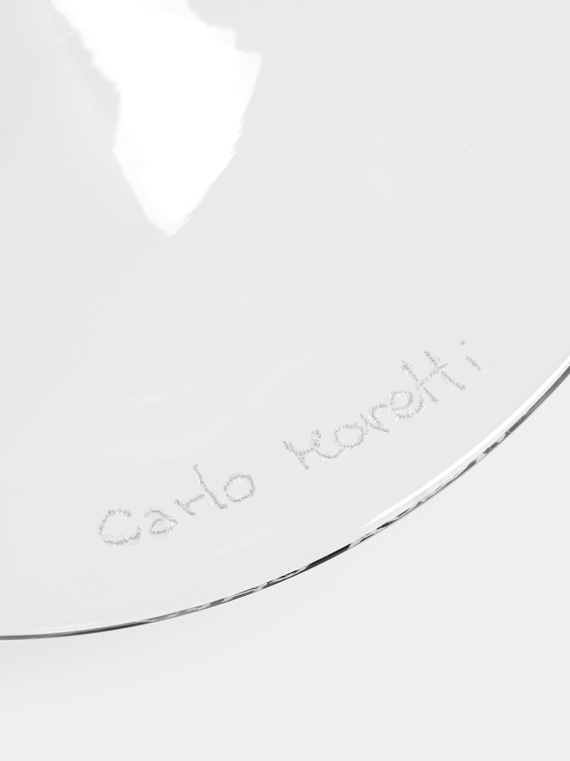 Carlo Moretti - Ovale Hand-Blown Murano Glass Champagne Flute - Clear - ABASK