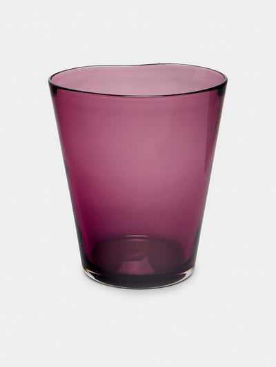 Micheluzzi Glass - Mosso Ametista Hand-Blown Murano Glass Tumbler -  - ABASK - 